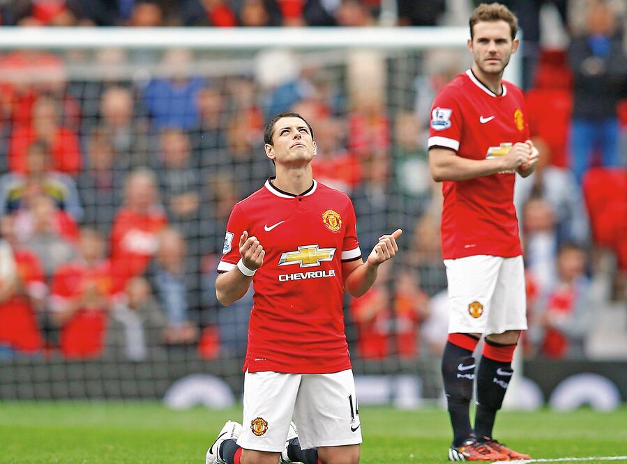 Hernández tendrá oportunidad de convencer a Louis Van Gaal. (ARCHIVO. EL UNIVERSAL)