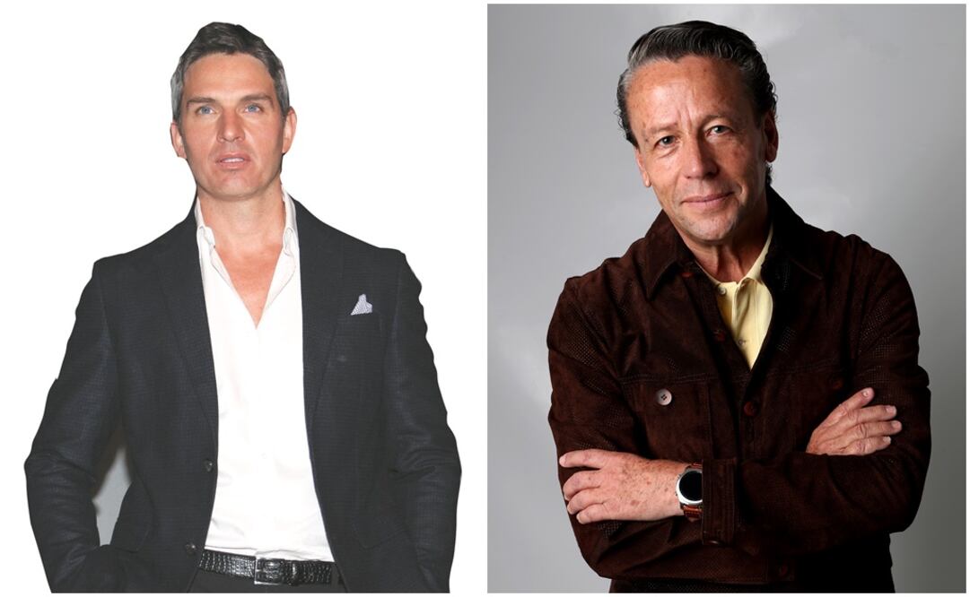 Ramiro Fumazoni y Alfredo Adame. Fotos: Archivo EL UNIVERSAL