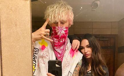 Machine Gun Kelly usa exótico pendiente con lo que parece ser la sangre de Megan Fox