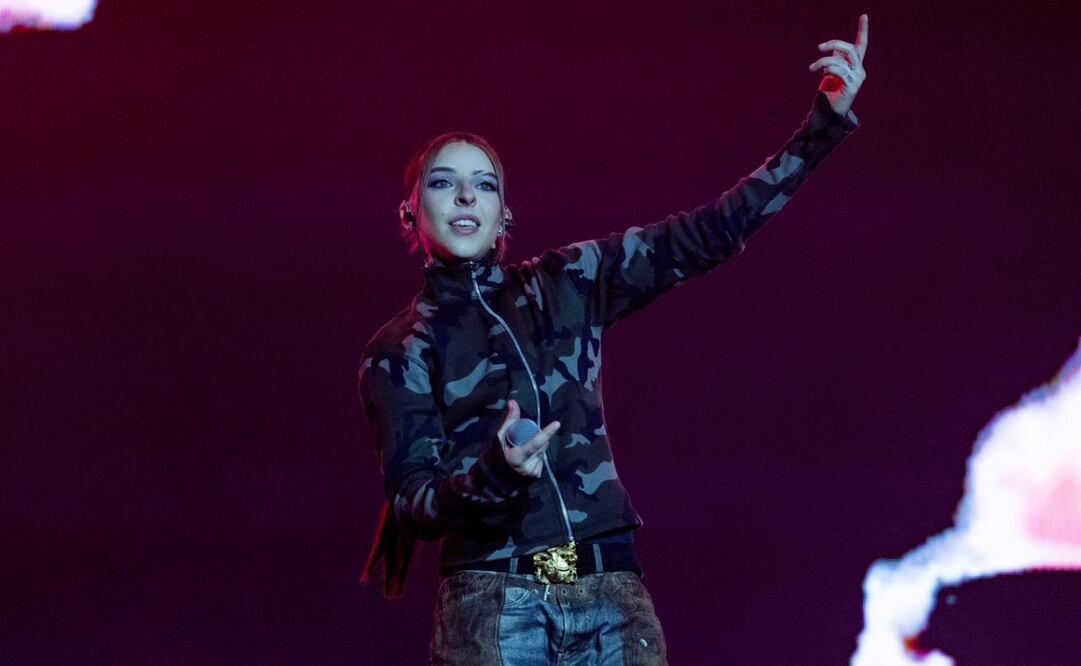 La cantante puertorriqueña Young Miko en el Flow Fest 2025. Foto: Hugo Salvador / EL UNIVERSAL