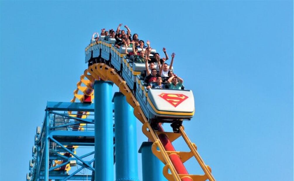 Six Flags es uno de los parques de diversiones más famosos en México. Foto: Six Flags