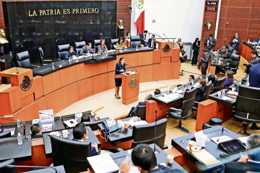 En agosto, la comisionada presidenta del Inai, Ximena Puente, dijo ante el Senado que estaban trabajando en los problemas de la plataforma (ARCHIVO EL UNIVERSAL)