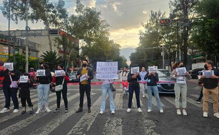Bloquean Insurgentes y Eje 1 Norte por cierre de academia militarizada tras muerte de Erick; defienden modelo educativo