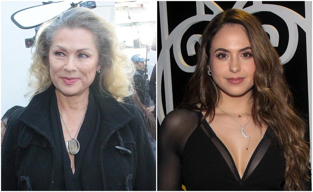 Leticia Calderón y Karla Esquivel actuaron juntas en la telenovela "Mi amor sin tiempo". Fotos: Clasos.
