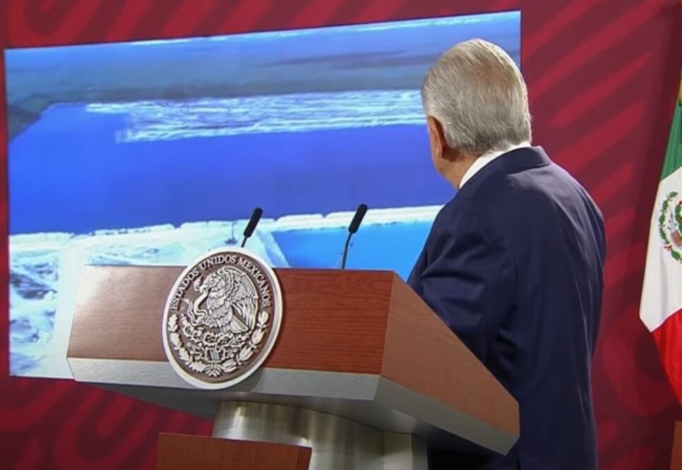 El presidente Andrés Manuel López Obrador rechazó la posibilidad de aumentar su oferta a la empresa estadounidense Vulcan Materials por la mina de materiales Calica, ubicada en Playa de Carmen, Quintana Roo. Foto: archivo/EL UNIVERSAL