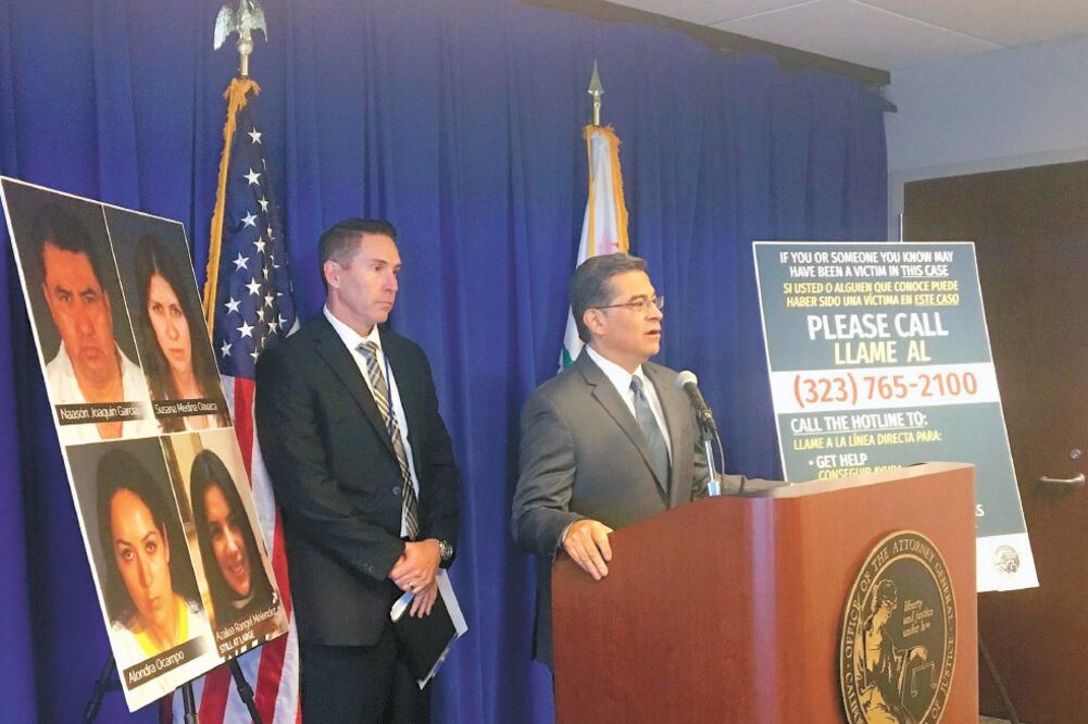 El fiscal de California, Xavier Becerra, pide que más víctimas de Naasón Joaquín García alcen la voz y asegura que continuarán las investigaciones contra el líder religioso. Foto: AP