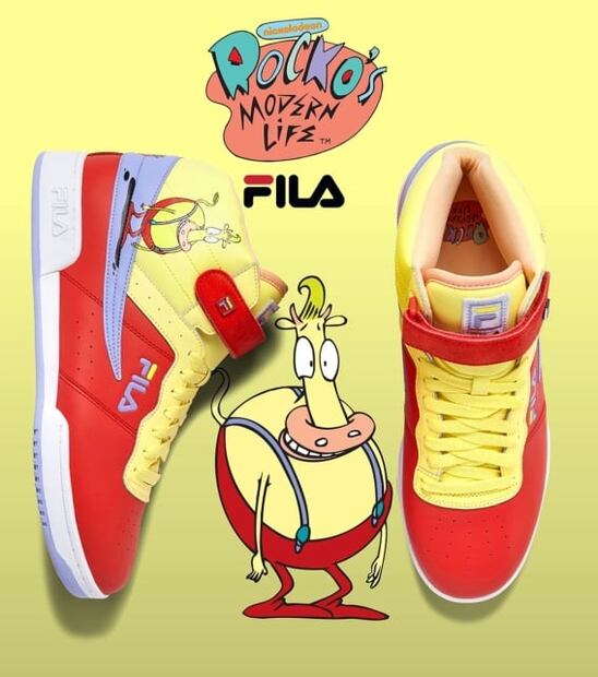Conoce la nueva colección de Fila inspirada en La vida moderna de Rocko