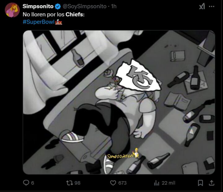 Los MEJORES MEMES de la paliza de Eagles a Chiefs en el Super Bowl LIX