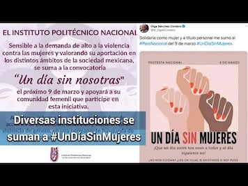 Crece apoyo al paro nacional feminista