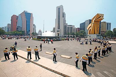 Mil 390 policías vigilarán marcha de maestros en CDMX