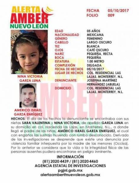 Denuncian a ex de Karla Luna por llevarse a sus hijas menores