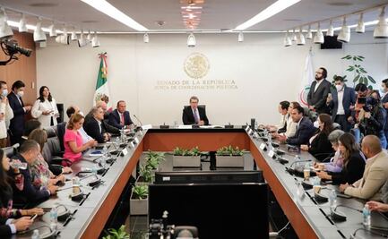 Tras reincorporación de Del Río Virgen al Senado, Monreal llama a consolidar Estado de Derecho