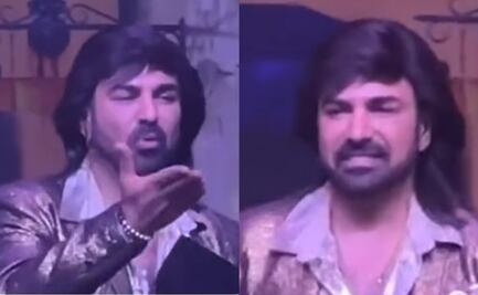 Usuarios señalan a Albertano de realizar función con copitas de más