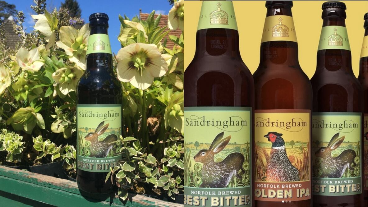 Desde los campos reales llega esta bebida que homenajea al duque de Edimburgo. Fotos: Twitter @sandringham1870