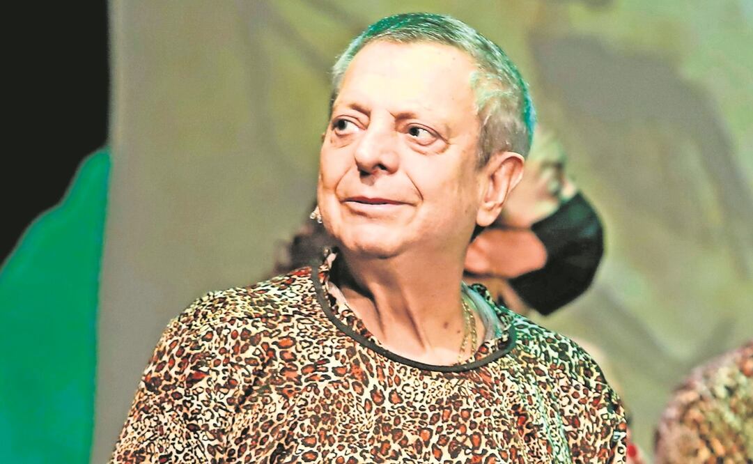 El histrión de 71 años celebró 20 años del monólogo Defendiendo al cavernícola. Foto: ELIZABETH ESCOBAR/ EL UNIVERSAL