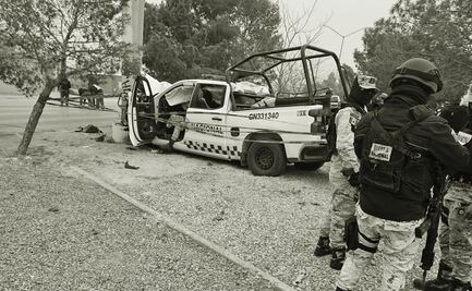 Disparo accidental, provocó choque donde fallecieron tres agentes de la Guardia Nacional en Ciudad Juárez