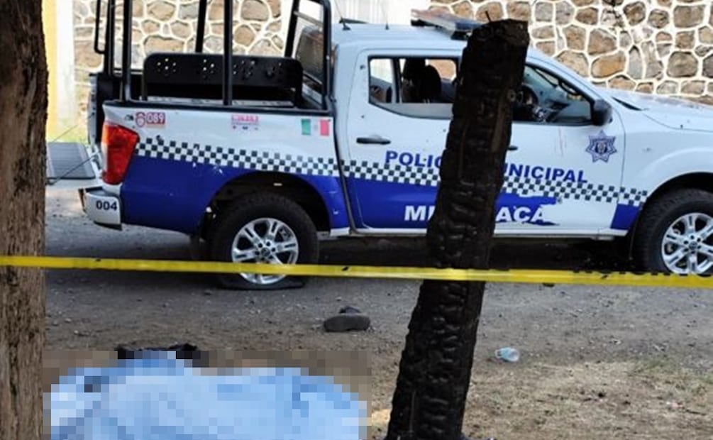 CJNG mata a dos y hiere a un policía en Tingüindín, Michoacán. Foto: Especial