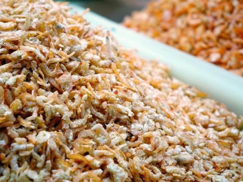De qué están hechos los camarones de las sopas instantáneas
