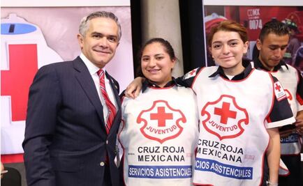 Gobierno de la CDMX promete donar 17 mdp a Cruz Roja Mexicana