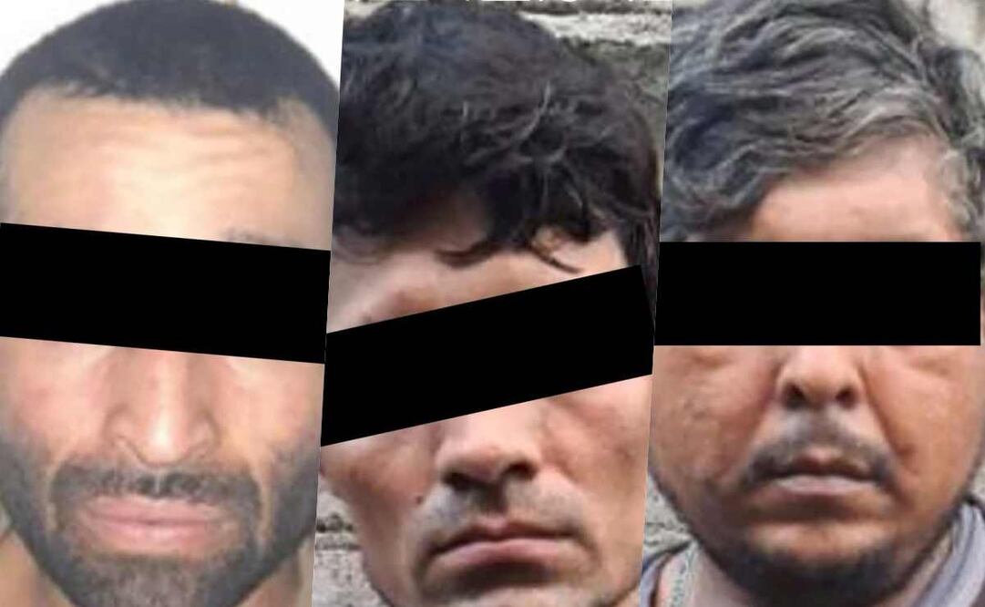 Autoridades federales detienen a tres hombres vinculados a extorsiones contra productores de limón en Apatzingán. Fotos: Especiales