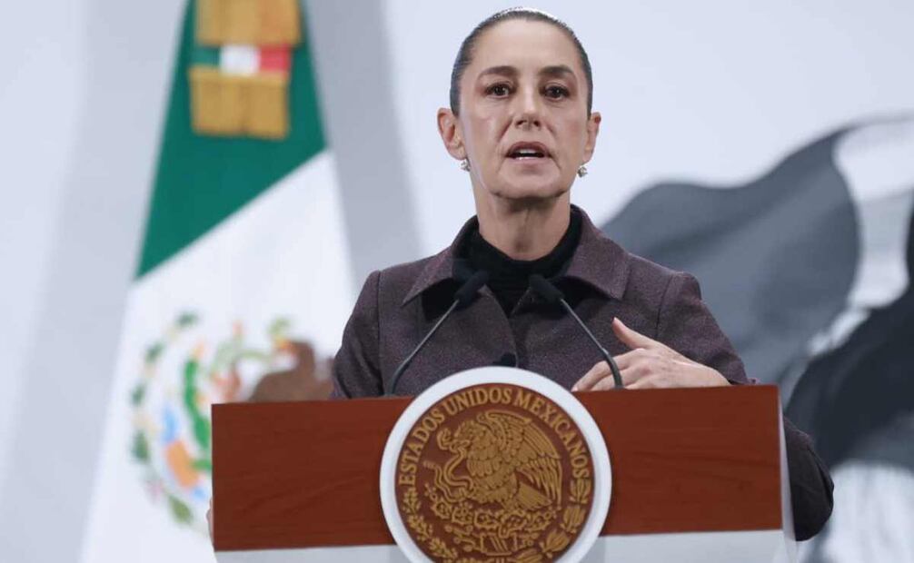 La presidenta Claudia Sheinbaum aseguró que “resultaron negativas” las recientes amenazas contras planteles de la Universidad Nacional Autónoma de México (UNAM). Foto: Fernanda Rojas / EL UNIVERSAL.