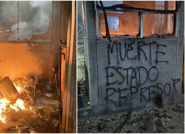Encapuchados cometen actos vandálicos en oficinas de la UNAM, en protesta por detención de "El Yorch"