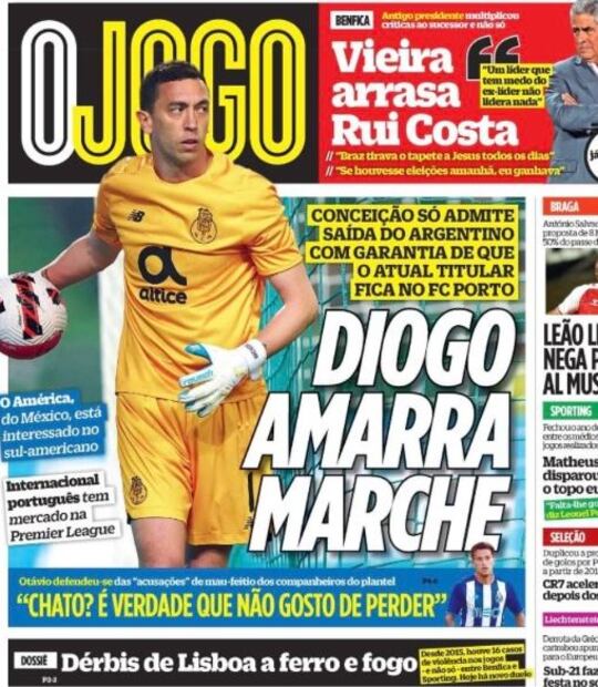 El América buscaría fichar de nueva cuenta a Agustín Marchesín