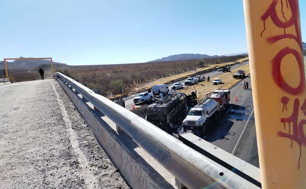 Mueren 14 personas tras accidente en carretera en Durango (10/03/2025). Foto: Especial