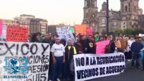 Comerciantes de Santa Cruz Meyehualco encaran a Claudia Sheinbaum, piden no ser reubicados