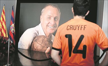 Emotivos recuerdos a tres años del fallecimiento de Johan Cruyff
