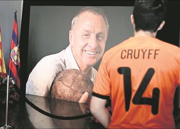 Emotivos recuerdos a tres años del fallecimiento de Johan Cruyff
