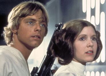 Mark Hamill recordó a Carrie Fisher con imagen inédita de "Star Wars"