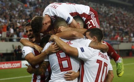 El Olympiacos rescata el empate ante Tottenham