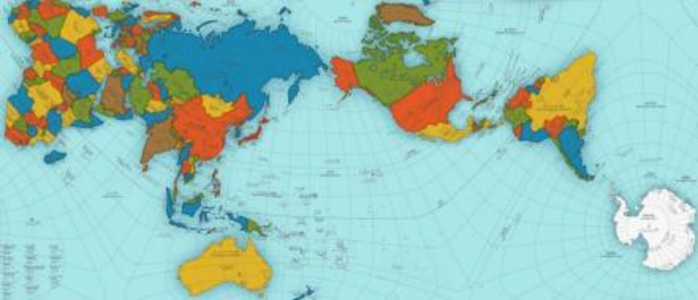 Diseñan el mapa más exacto del mundo