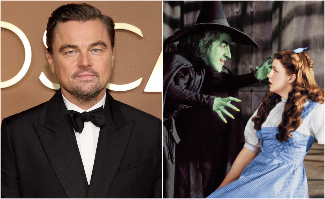Leonardo DiCaprio será quien produzca el documental acerca del rodaje de "El mago de Oz", película de 1939.
Fotos: AFP / Amy Sussman e IMDb