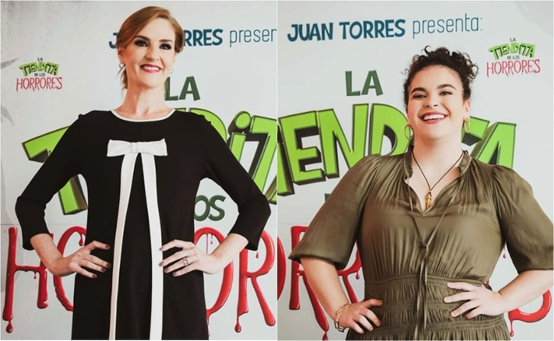 "La tiendita de los horrores" es una obra musical, protagonizada por Chantal Andere y Lucerito Mijares.
Fotos: Instagram