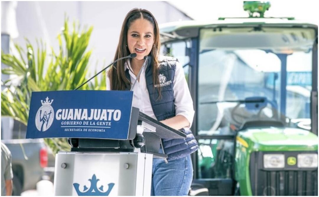 Gobernadora de Guanajuato, Libia Dennise García Muñoz Ledo. Foto: Especial