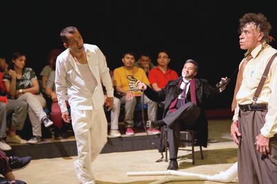 Actores de Acatitla se liberarán en teatro