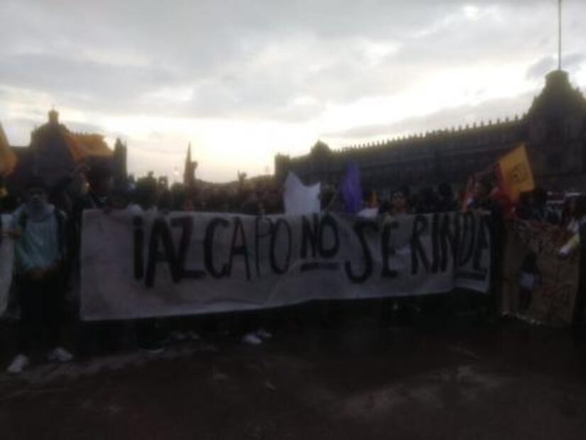 Minuto a Minuto. Marcha del Silencio de estudiantes al Zócalo