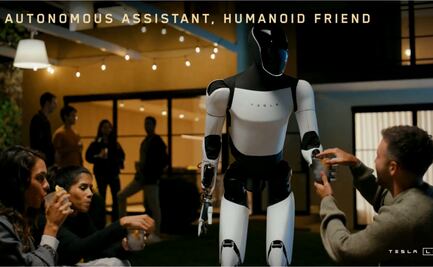 Elon Musk presume avances del Robot Optimus de Tesla; empresa pretende construir 5 mil para lo que resta del 2025