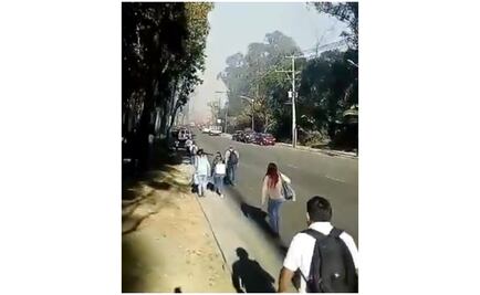 Cierran vialidades cercanas a zona del incendio en pastizales de Xochimilco