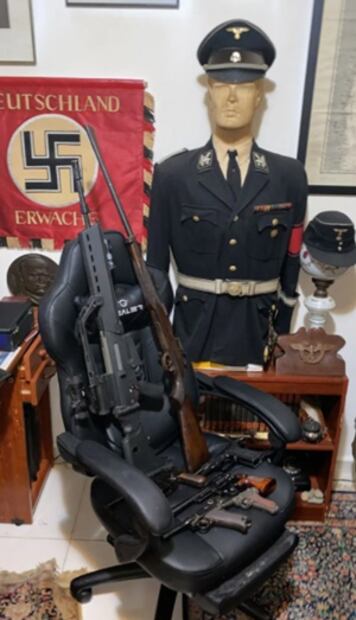 Arrestan a pedófilo en Río de Janeiro; hallan en su casa colección nazi valuada en millones