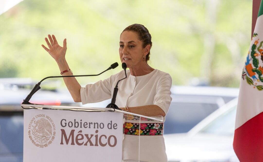 La presidenta Claudia Sheinbaum Pardo encabeza el Inicio de obra de la ampliación en la carretera Villahermosa - Chetumal, en Macuspana, Tabasco. Foto Hugo Salvador/ EL UNIVERSAL