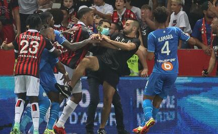 Sanciones por los hechos violentos en el partido Niza ante Marsella 