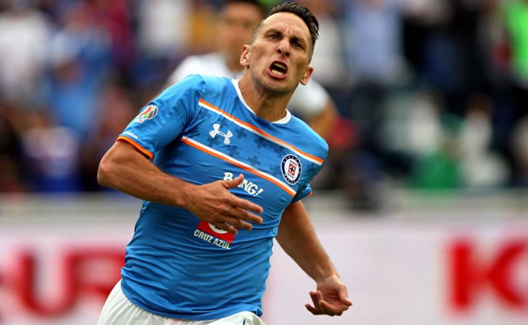 'Cahco' celebra su gol. Carlos Mejía