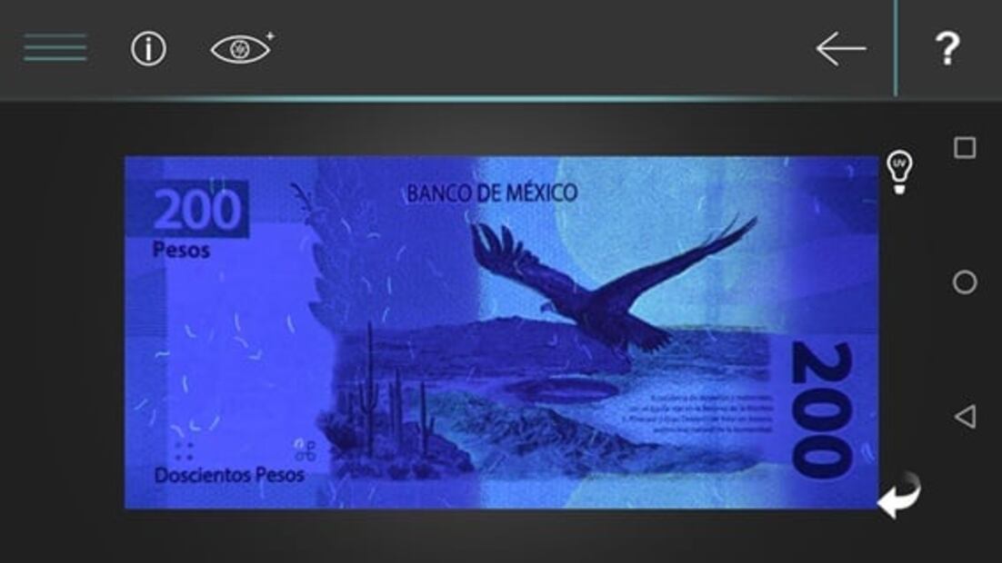 Cómo funciona la app para ver la realidad aumentada de los nuevos billetes