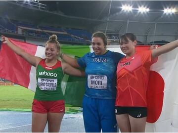 La mexicana Paola Bueno gana medalla de plata en el Mundial de Atletismo sub-20