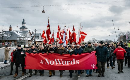 Marcha silenciosa en Dinamarca contra Trump; miles protestan por críticas del republicano a la OTAN en guerra de Afganistán