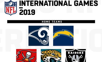 NFL anuncia cinco juegos internacionales en 2019