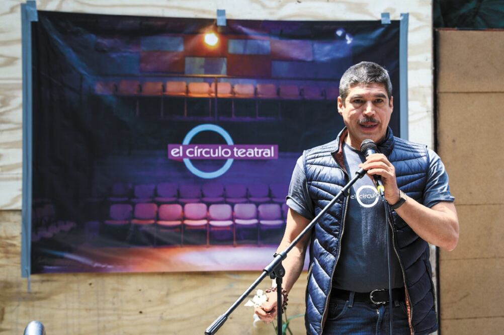 Estrella dice que la reconstrucción del lugar tomará dos años. Foto/DIEGO SÁNCHEZ. EL UNIVERSAL